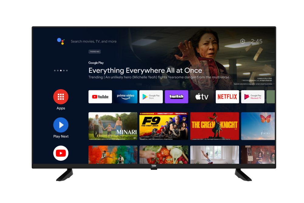 Beko Crystal Pro B55 B 820 B-4K Smart Android Tv-139Ekran