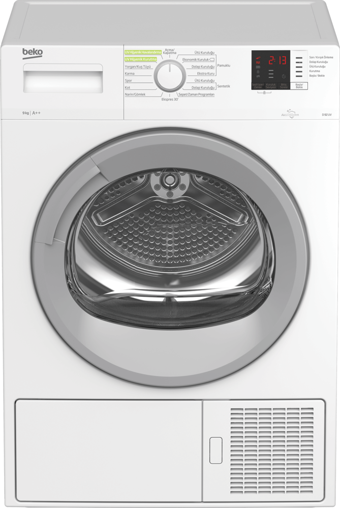 Beko D 92 UV Kurutma Makinesi 9kg