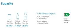 Icywave Lrx Hızlı Içecek Soğutucu Dolap 59L