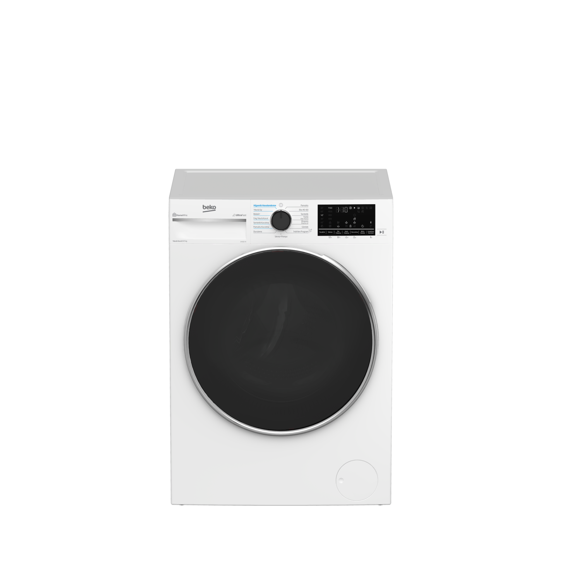 Beko CM 850 YK Kurutmalı Çamaşır Makinesi 8kg