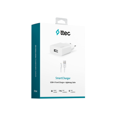 Ttec 2SCS20L SmartCharger Şarj Aleti ve 2.1A Lightning Kablo