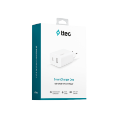 Ttec 2SCS24B Smart Charger Duo PD 32W USB