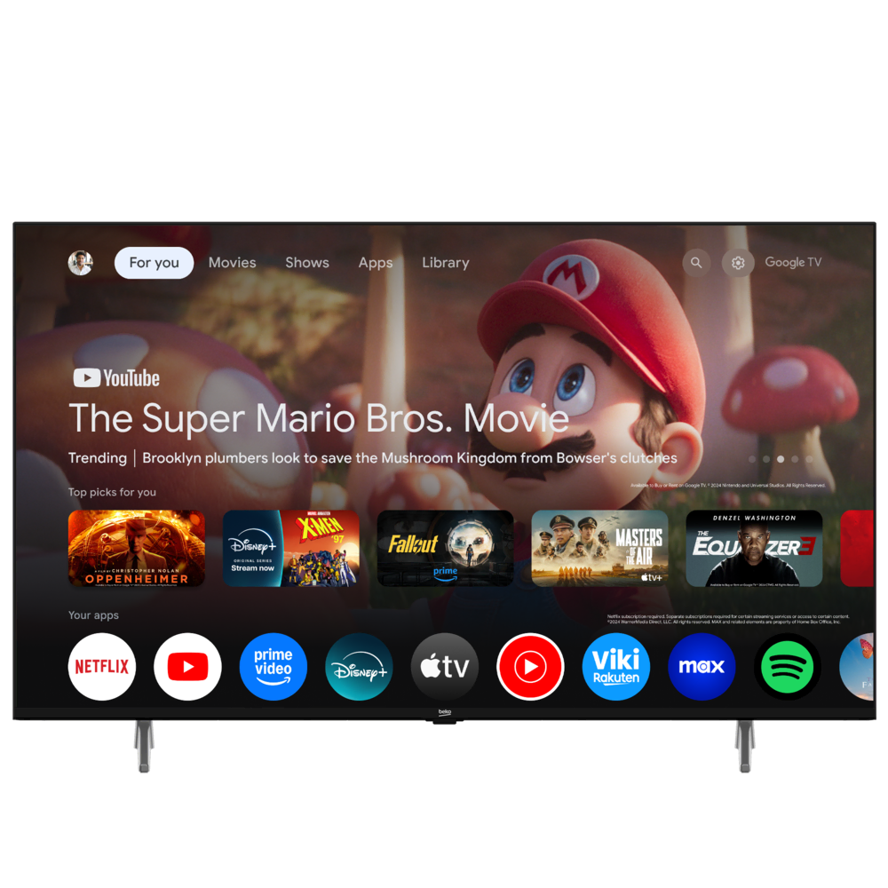 BEKO Crystal 7 55'' 4K UHD Google TV - B55 E 795 B: Yüksek Çözünürlük ve Akıllı Özelliklerle Sınırsız Eğlence!''