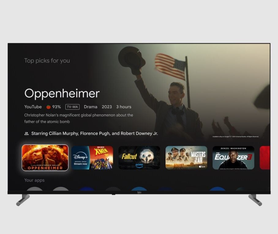 Beko Crystal 7 50'' 4K UHD Google TV - B 750 C Smart TV